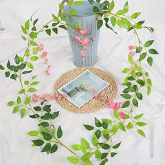 6.5Ft Artificial Wisteria Garland for Home Garden Ceremonies