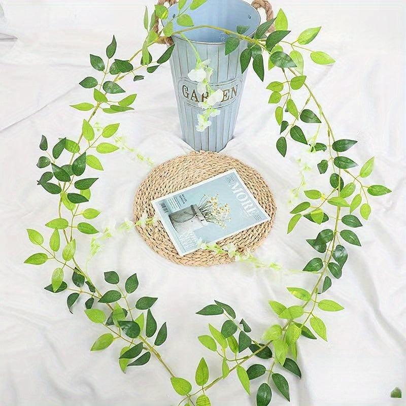 6.5Ft Artificial Wisteria Garland for Home Garden Ceremonies