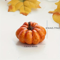 Halloween Foam Ornaments 3 Pumpkin Style Decor