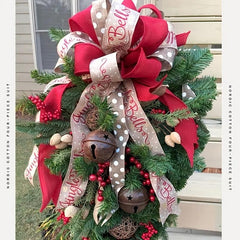 Christmas Door Hanging Ornaments Holiday Accessory Party Supplies Decor