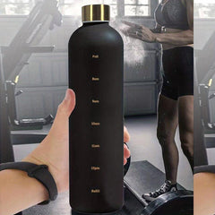 Minimalist Motivational Water Bottle for Sports and Home Use