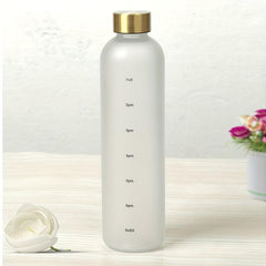 Minimalist Motivational Water Bottle for Sports and Home Use