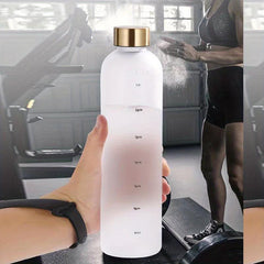 Minimalist Motivational Water Bottle for Sports and Home Use