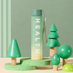1pc 4pcs Gradient Water Bottle 10oz-111oz With Time Scale
