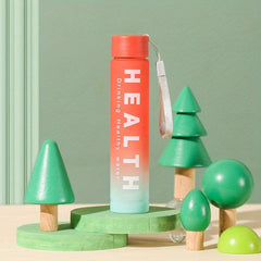 1pc 4pcs Gradient Water Bottle 10oz-111oz With Time Scale