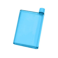 1PC Square Plastic Water Cup Flat Bottle