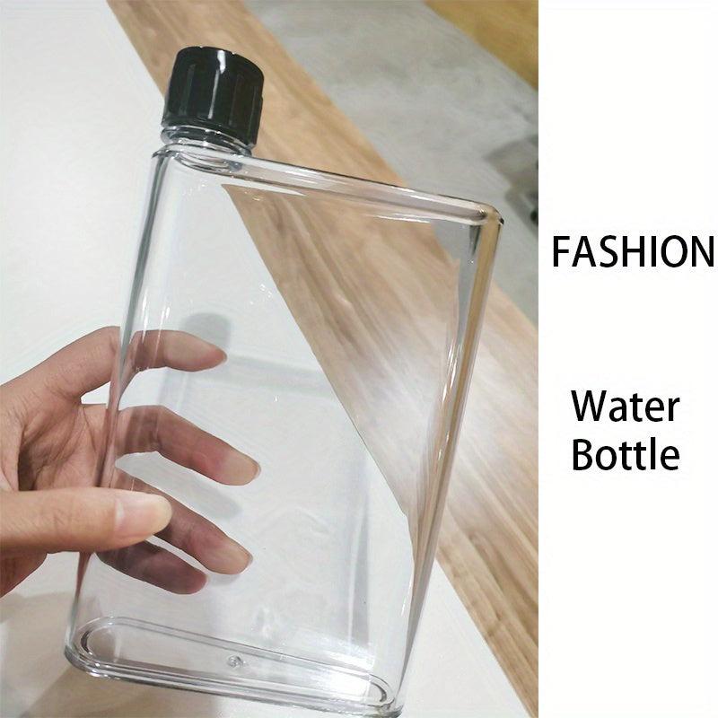1PC Square Plastic Water Cup Flat Bottle