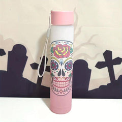 Halloween Sports Water Bottles Gradient Large Capacity Portable Drinking Cups