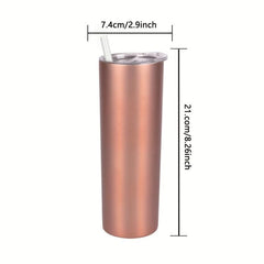 Skinny Tumbler 20oz Stainless Steel Double Wall Vacuum Insulated Cup