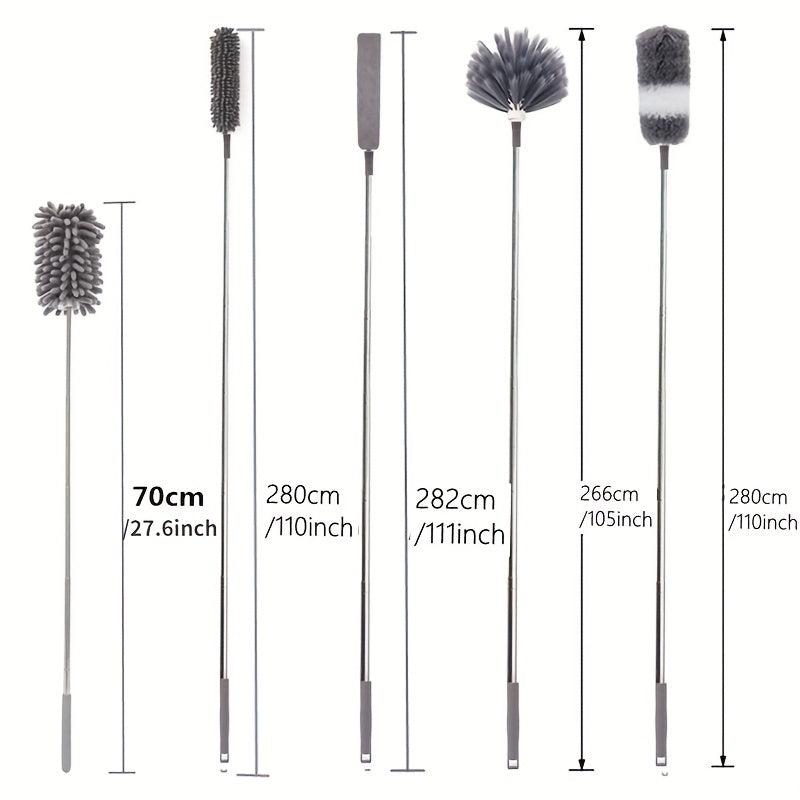 Telescopic Cleaning Duster Brush Long Crevice Microfiber Bendable Dust Remover