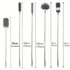 Telescopic Cleaning Duster Brush Long Crevice Microfiber Bendable Dust Remover