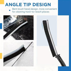4pcs Long Handle Hard Bristle Brush Dust Removal Brush