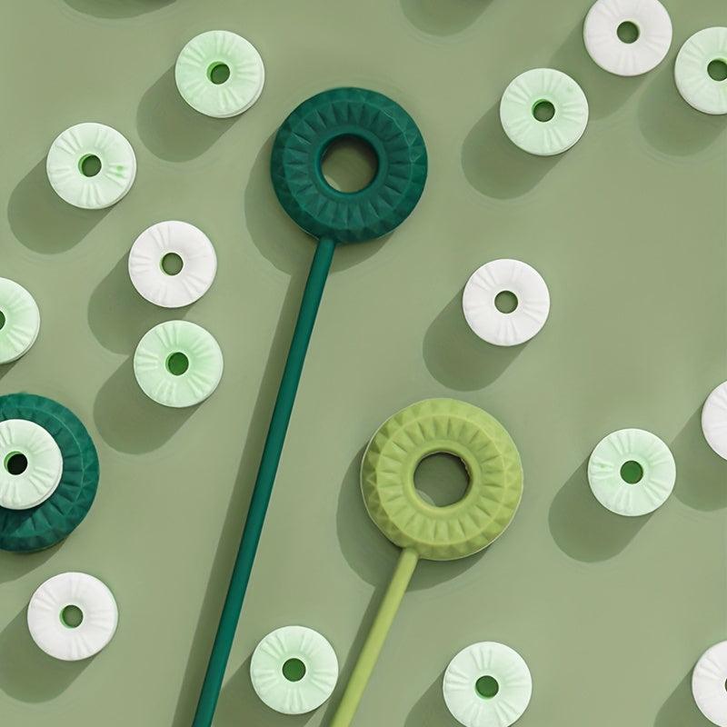 Silicone Straw Brush Cup Bottle Cleaning Brush