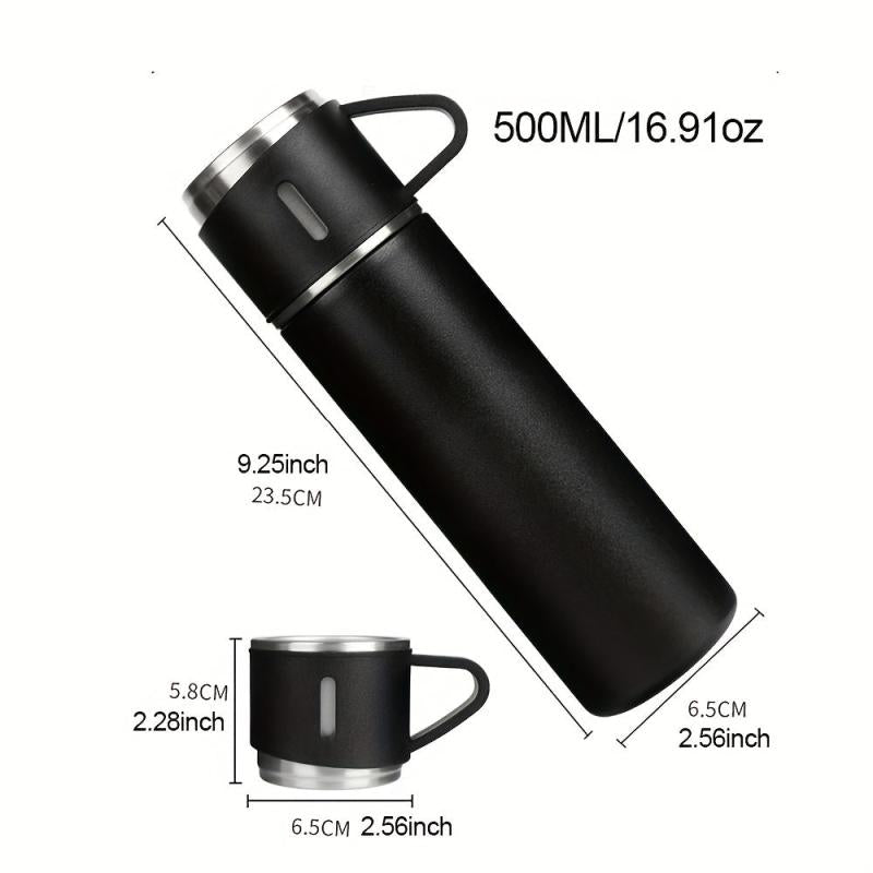 Double Layer Insulated Water Bottle Stainless Steel Thermal Cup