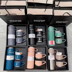Double Layer Insulated Water Bottle Stainless Steel Thermal Cup