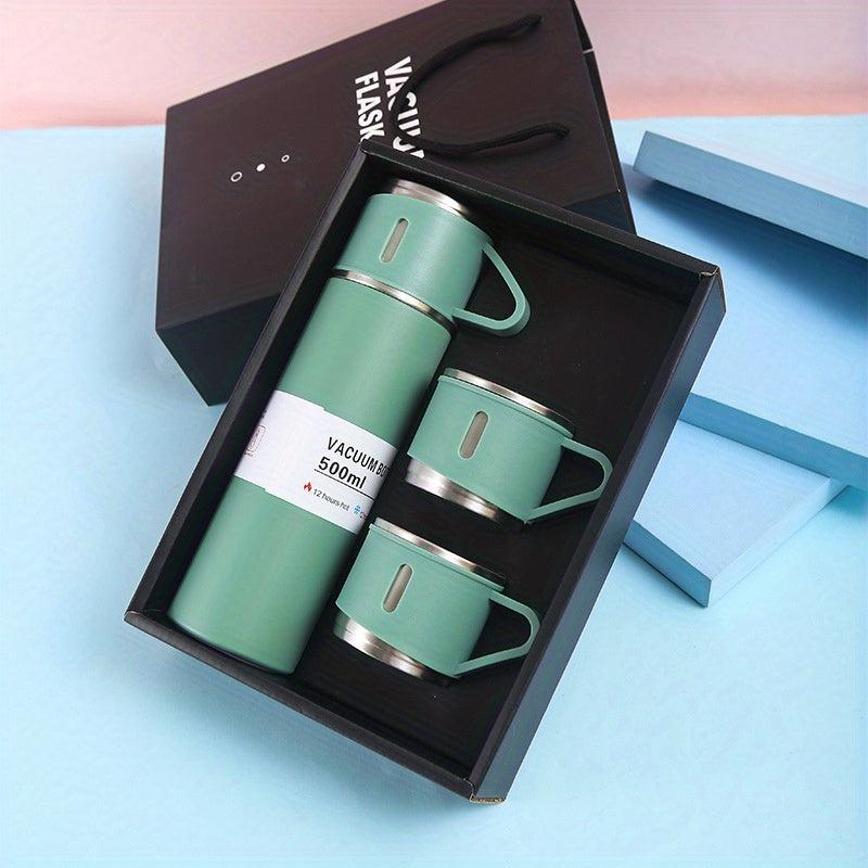 Double Layer Insulated Water Bottle Stainless Steel Thermal Cup