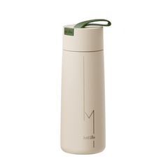 Metal Vacuum Cup Stainless Steel Insulated Water Bottle Portable Large Capacity