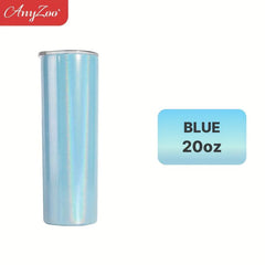 Anyzoo Glitter Tumbler 20oz With Lid And Straw For Cars Home Office
