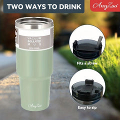 ANYZOO Tumbler 30oz Stainless Steel Vacuum Insulated Mugs BPA Free