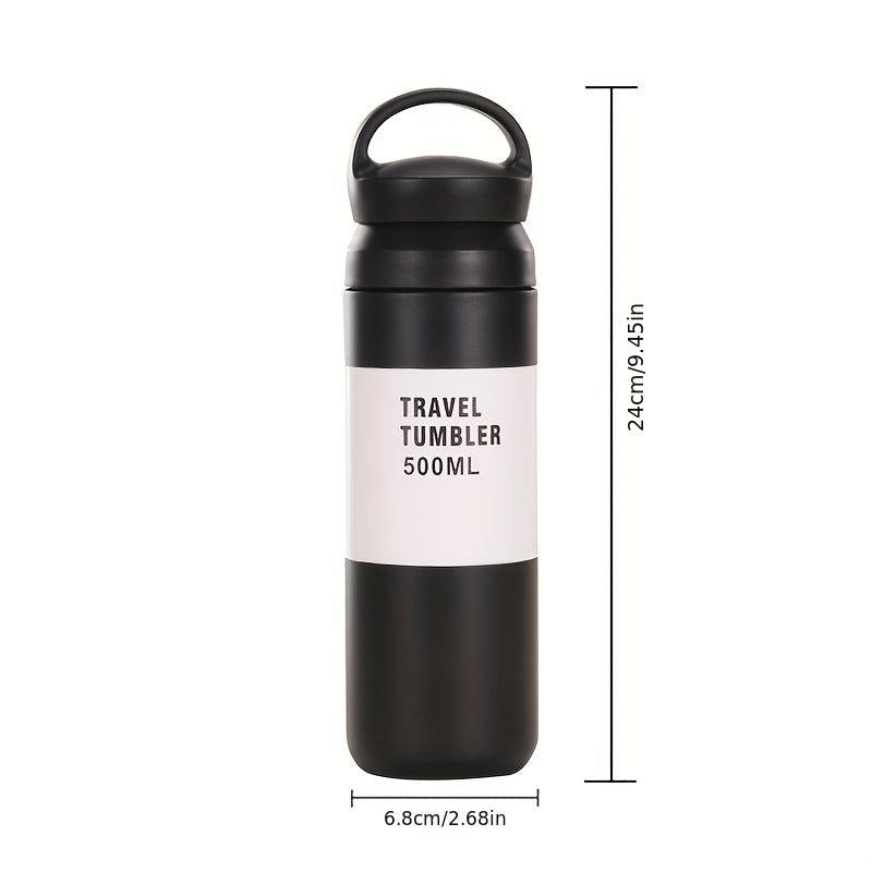 500ml Stainless Steel Insulated Water Bottle & Vacuum Cup