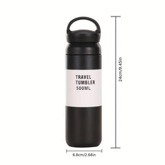 500ml Stainless Steel Insulated Water Bottle & Vacuum Cup