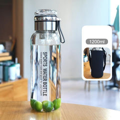 1L Borosilicate Glass Cup with Lifting Rope & Internal Filter