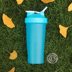 Protein Shaker Bottle with Mixer Ball for Workout Supplement