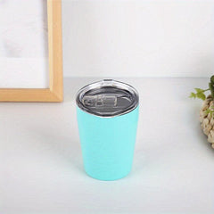 Watersy 8oz Double Wall Stainless Steel Cup with Lid - Small Rambler Tumbler