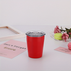 Watersy 8oz Double Wall Stainless Steel Cup with Lid - Small Rambler Tumbler