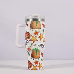 Halloween Tumbler 40oz Insulated Water Bottle