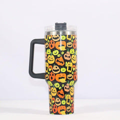 Halloween Tumbler 40oz Insulated Water Bottle