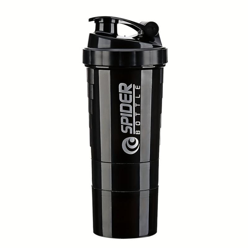 3 Tier Shaker Bottle Protein Shakes with Pill Containers