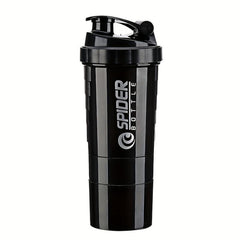 3 Tier Shaker Bottle Protein Shakes with Pill Containers