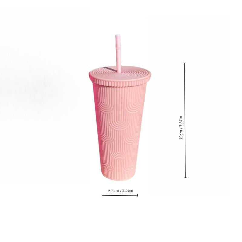 U Shaped Pattern 710ml Water Tumbler Cup