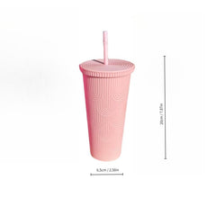 U Shaped Pattern 710ml Water Tumbler Cup