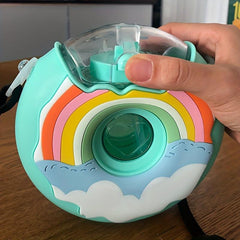 Donut Water Bottle with Shoulder Strap