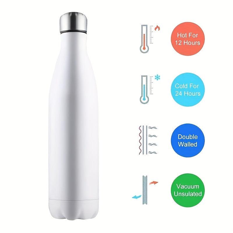 17oz Sublimation Stainless Steel Insulated Water Bottle