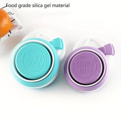 1pc Collapsible Water Bottle with Lid Portable Silicone Cup