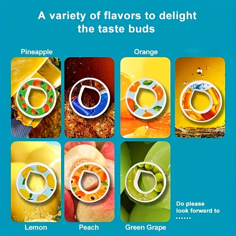 650ML Sports Water Bottle with Flavor Pods