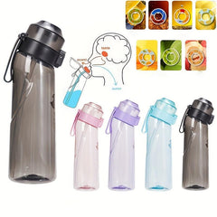 650ML Sports Water Bottle with Flavor Pods