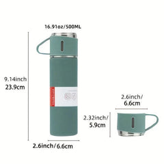 Insulated Stainless Steel Vacuum Bottle for Outdoor Sports 820ml