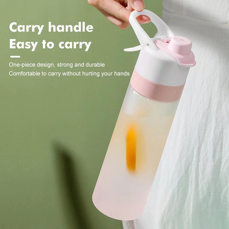 Large Capacity Misting Water Bottle BPA-Free 700ml