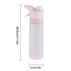 Large Capacity Misting Water Bottle BPA-Free 700ml