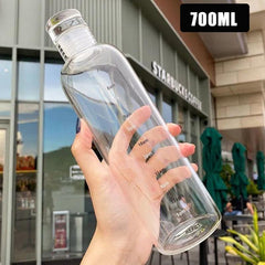 Clear Motivational Water Bottle 17oz 24oz Stylish Sports Water Cups