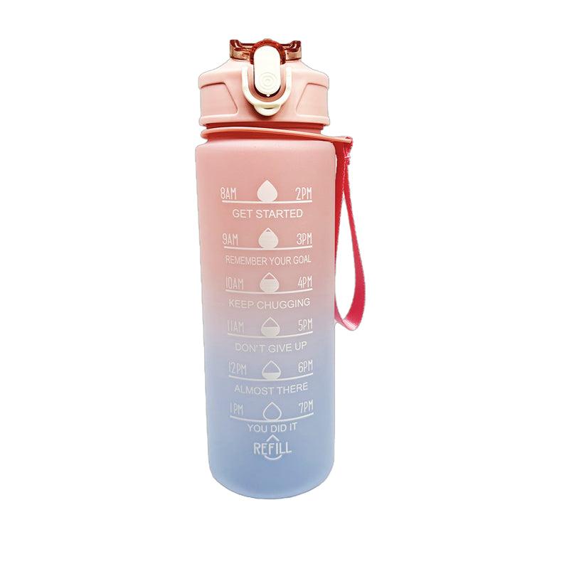 Motivational Water Bottle 750ml Sports Drinking Cups