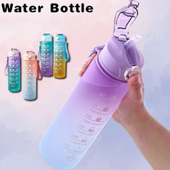 Motivational Water Bottle 750ml Sports Drinking Cups