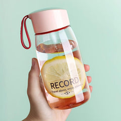 1pc Sports Water Bottle 380ml BPA Plastic Portable Drinking Cup