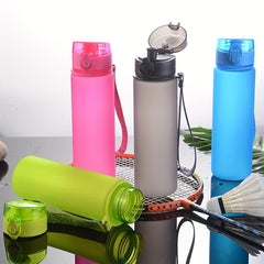 17oz 500ml Frosted Sports Water Bottle Leak Proof BPA Free Reusable