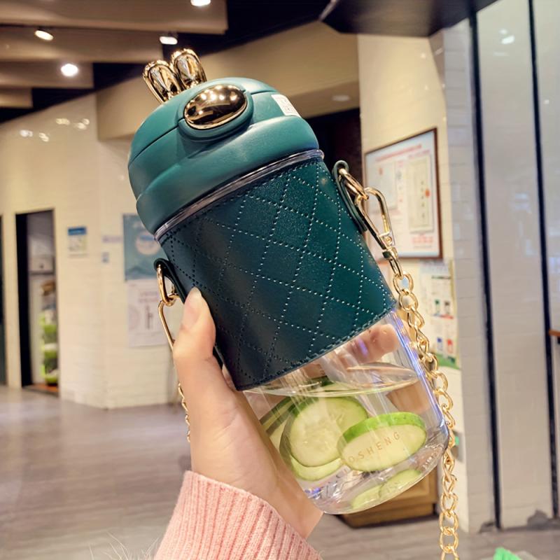 20oz Water Bottle With Strap And Sleeve Portable Drinking Cups