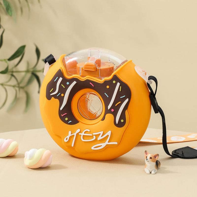Donut Shaped Water Bottle - Portable Hydration Cup